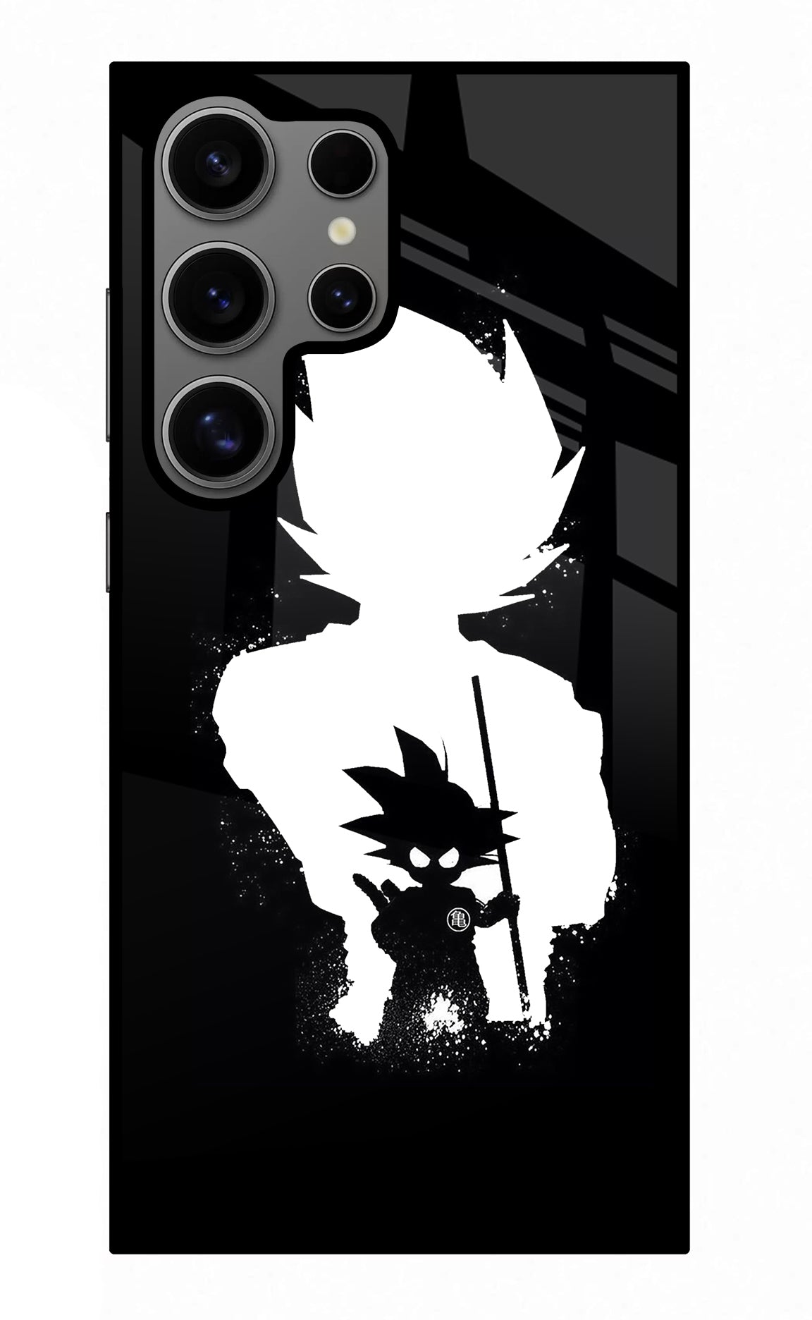 Goku Shadow Samsung S24 Ultra Glass Case