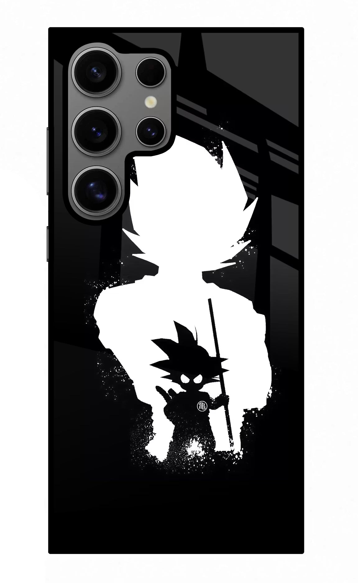 Goku Shadow Samsung S24 Ultra Glass Case Back Cover by Casekaro