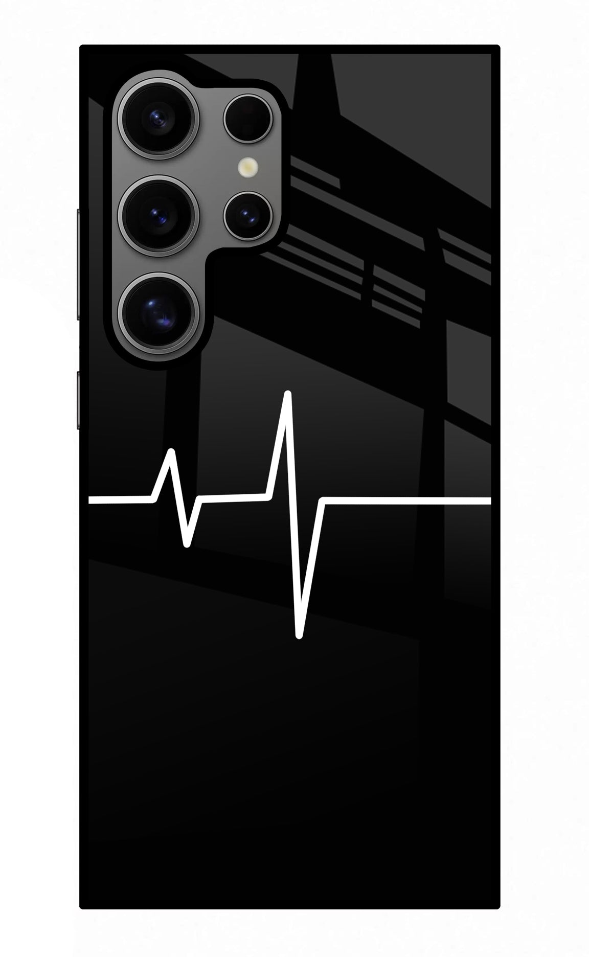 Heart Beats Samsung S24 Ultra Glass Case