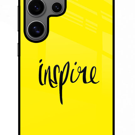 Inspire Samsung S24 Ultra Glass Case Back Cover by Casekaro