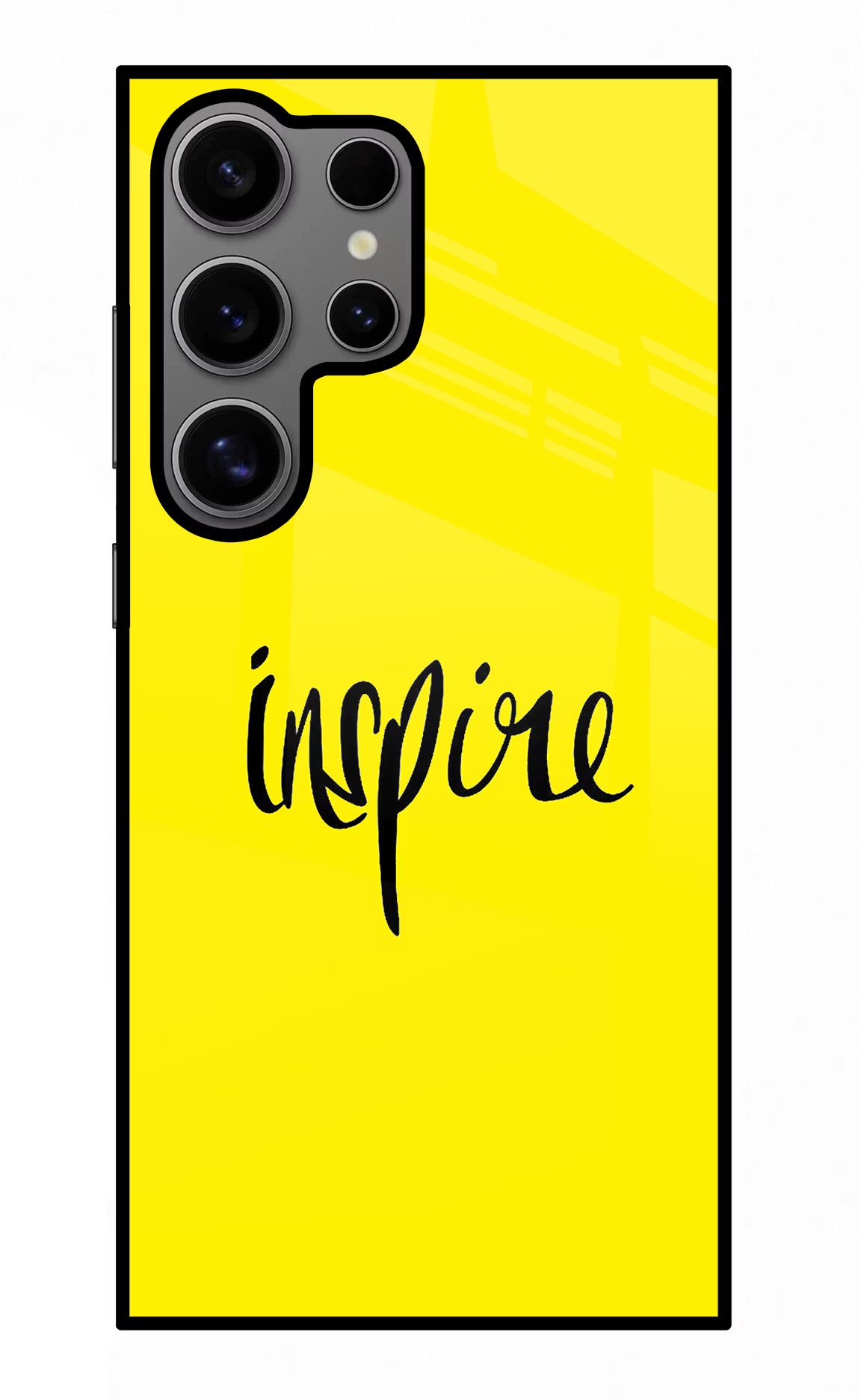Inspire Samsung S24 Ultra Glass Case Back Cover by Casekaro