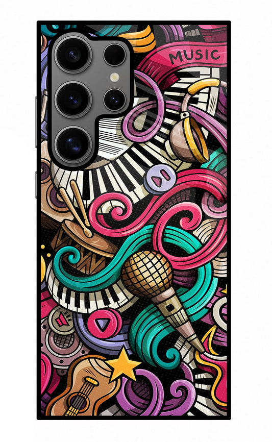 Music Abstract Samsung S24 Ultra Glass Case