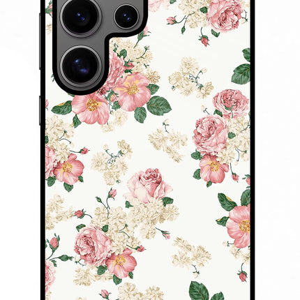 Flowers Samsung S24 Ultra Glass Case