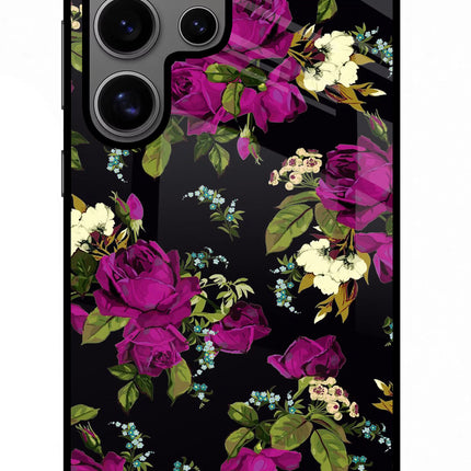 Flowers Samsung S24 Ultra Glass Case
