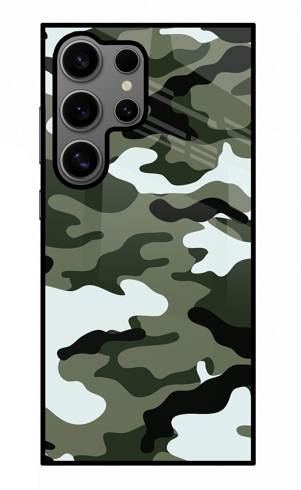 Camouflage Samsung S24 Ultra Back Cover