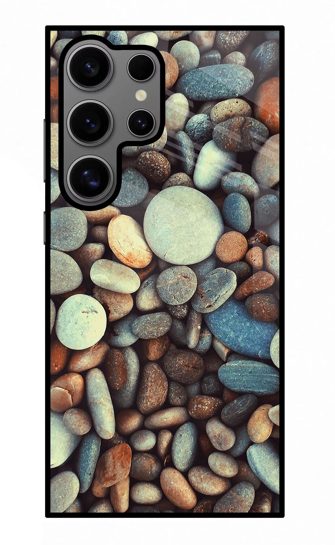 Pebble Samsung S24 Ultra Glass Case Back Cover by Casekaro