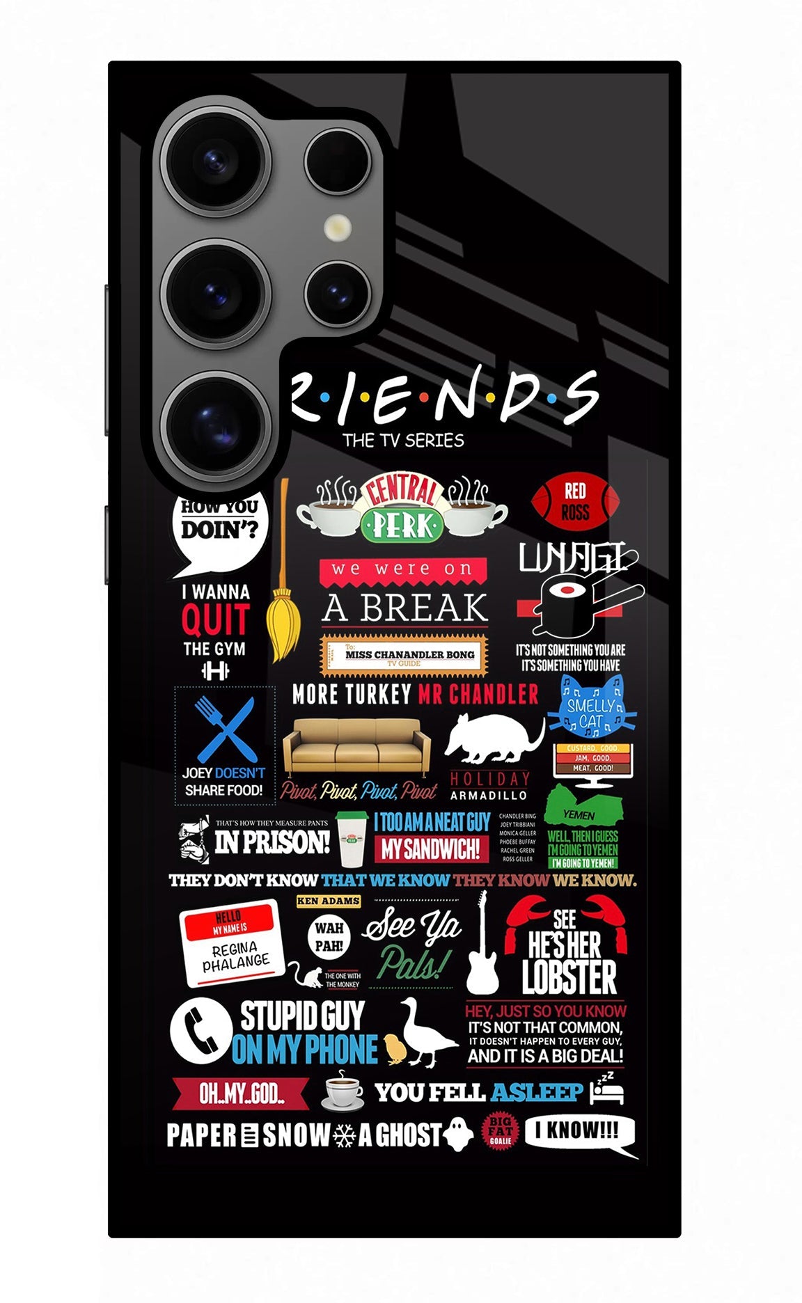 FRIENDS Samsung S24 Ultra Back Cover