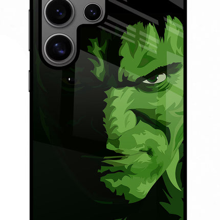 HULK Samsung S24 Ultra Glass Case Back Cover by Casekaro