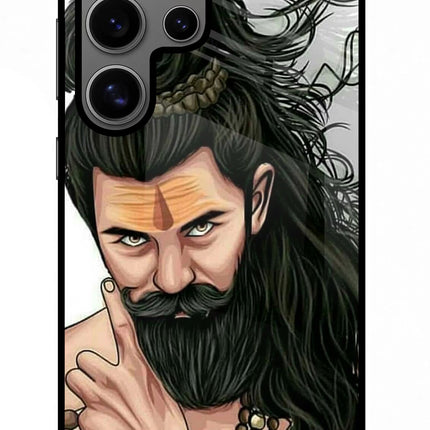 Mahadev Samsung S24 Ultra Glass Case Back Cover by Casekaro