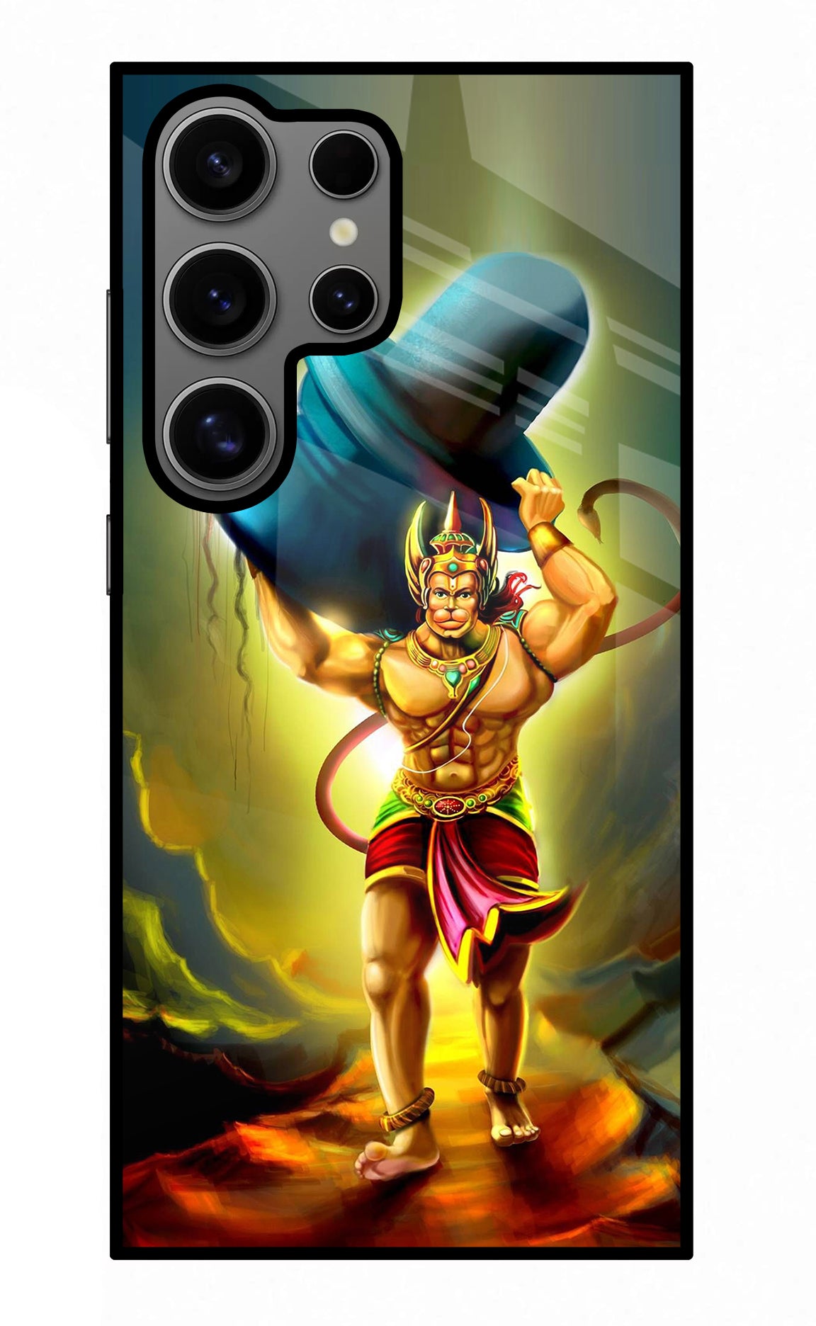 Lord Hanuman Samsung S24 Ultra Glass Case