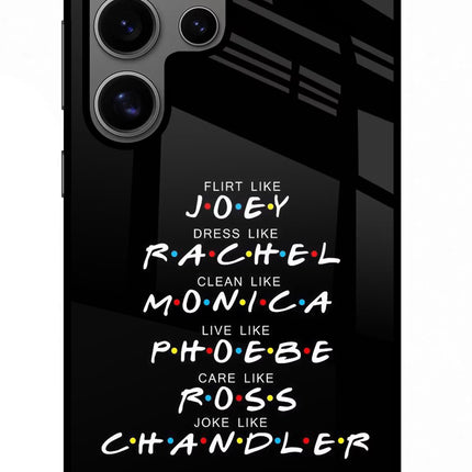 FRIENDS Character Samsung S24 Ultra Glass Case