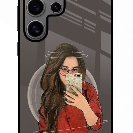 Selfie Queen Samsung S24 Ultra Glass Case