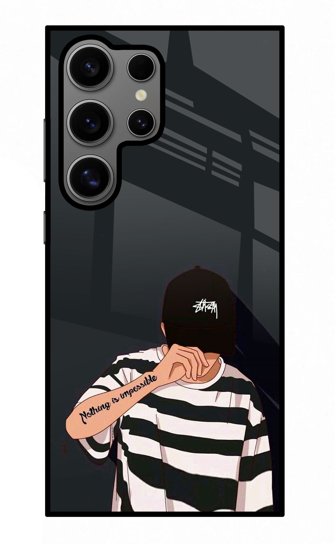 Aesthetic Boy Samsung S24 Ultra Back Cover