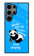 Keep Sleeping Samsung S24 Ultra Glass Case