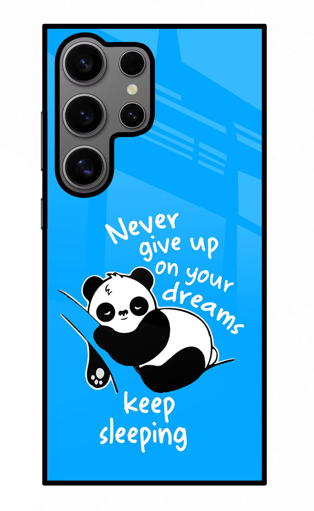 Keep Sleeping Samsung S24 Ultra Glass Case