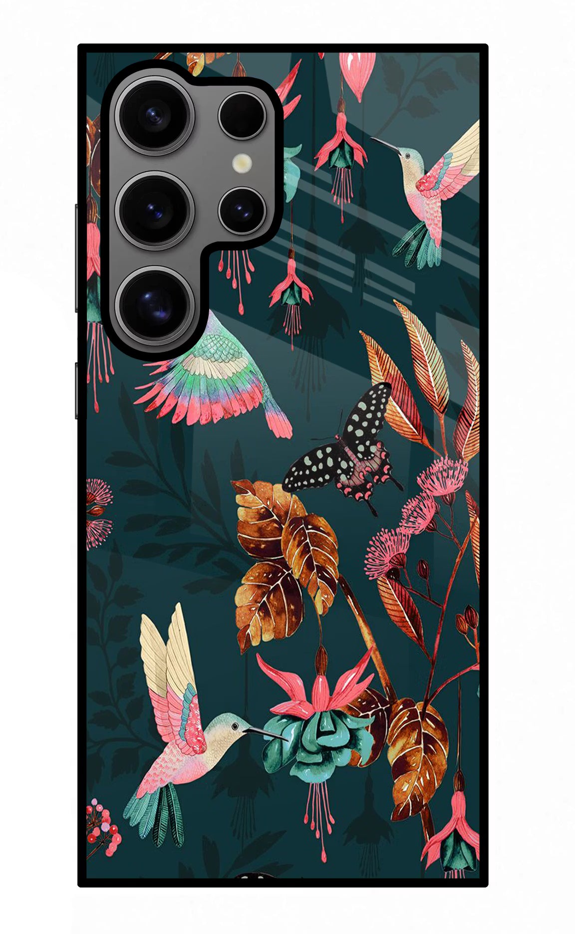 Birds Samsung S24 Ultra Glass Case Back Cover by Casekaro