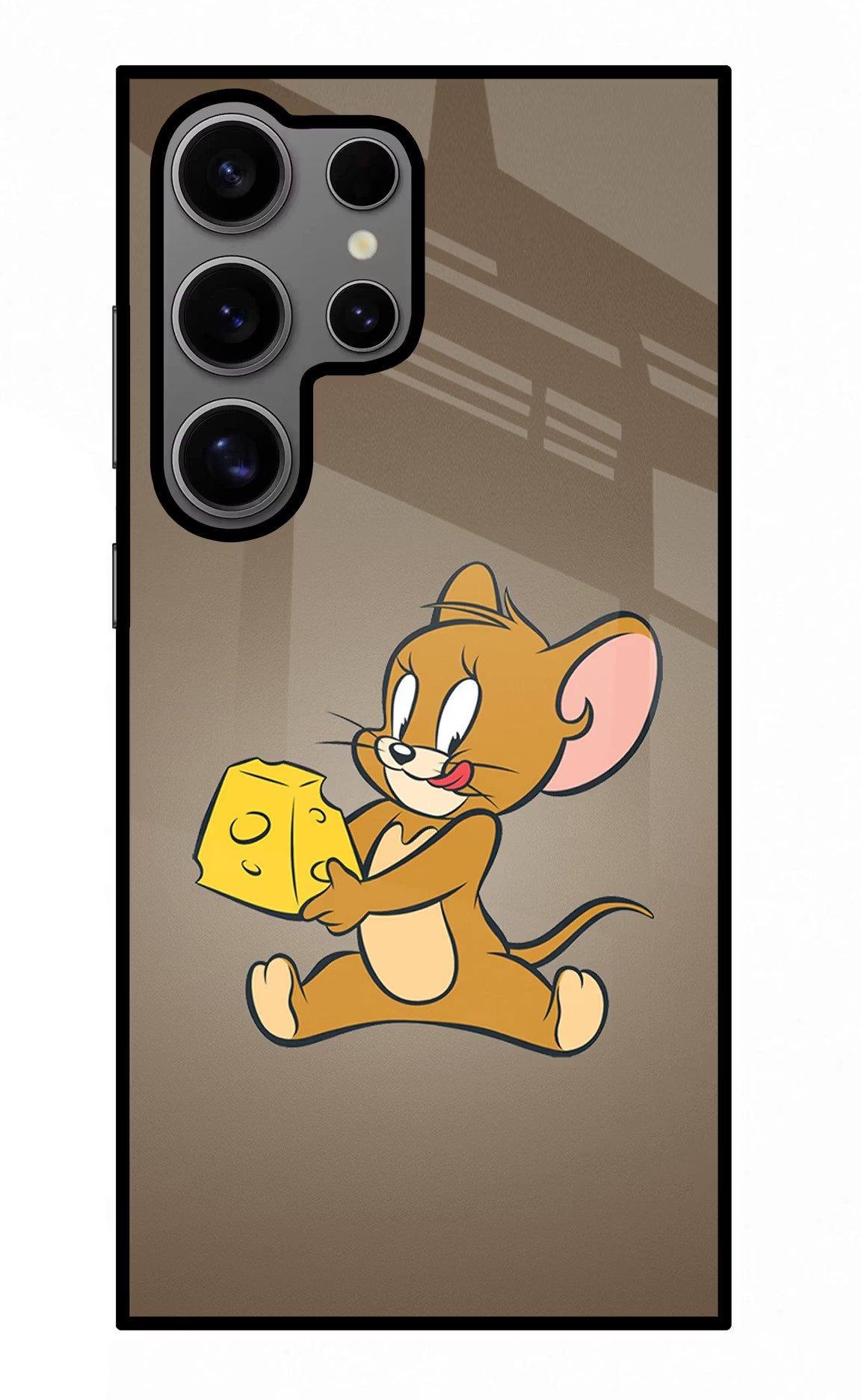 Jerry Samsung S24 Ultra Glass Case Back Cover by Casekaro