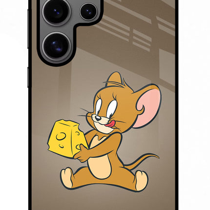Jerry Samsung S24 Ultra Glass Case Back Cover by Casekaro