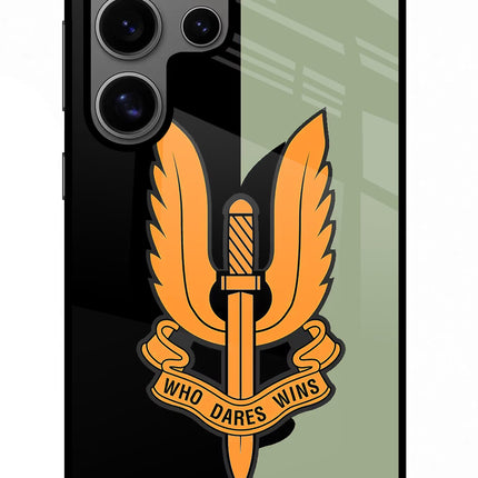 Balidan Logo Samsung S24 Ultra Glass Case Back Cover by Casekaro