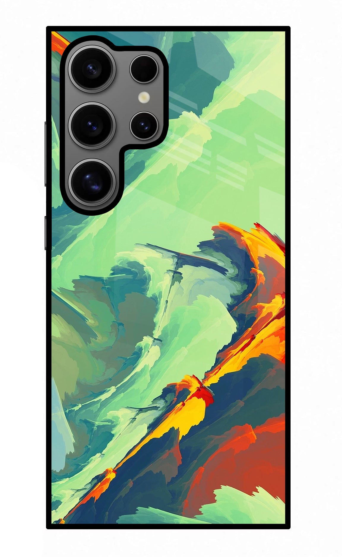 Paint Art Samsung S24 Ultra Back Cover