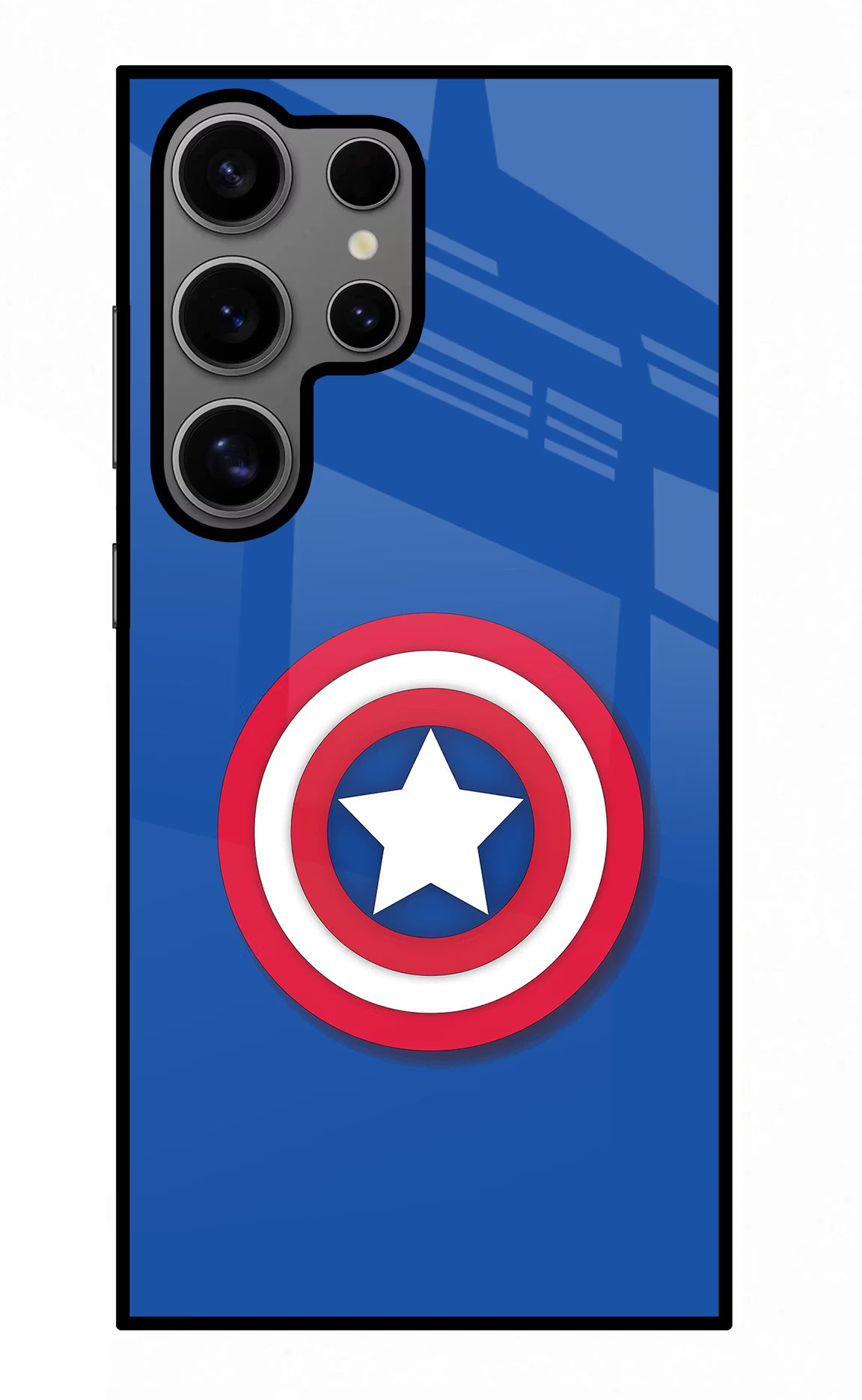 Shield Samsung S24 Ultra Glass Case Back Cover by Casekaro