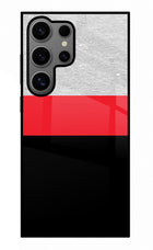 Tri Color Pattern Samsung S24 Ultra Glass Case