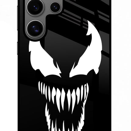 Venom Samsung S24 Ultra Glass Case Back Cover by Casekaro