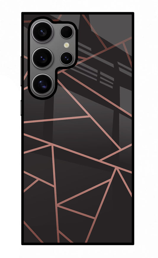 Geometric Pattern Samsung S24 Ultra Glass Case
