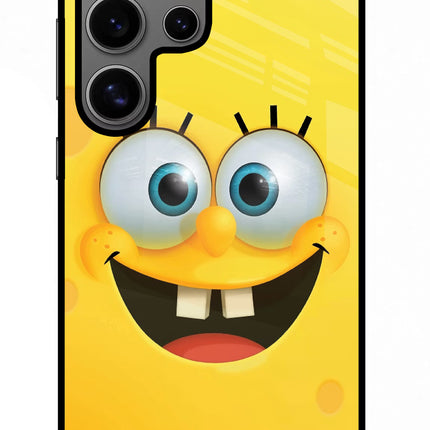Sponge 1 Samsung S24 Ultra Glass Case Back Cover by Casekaro