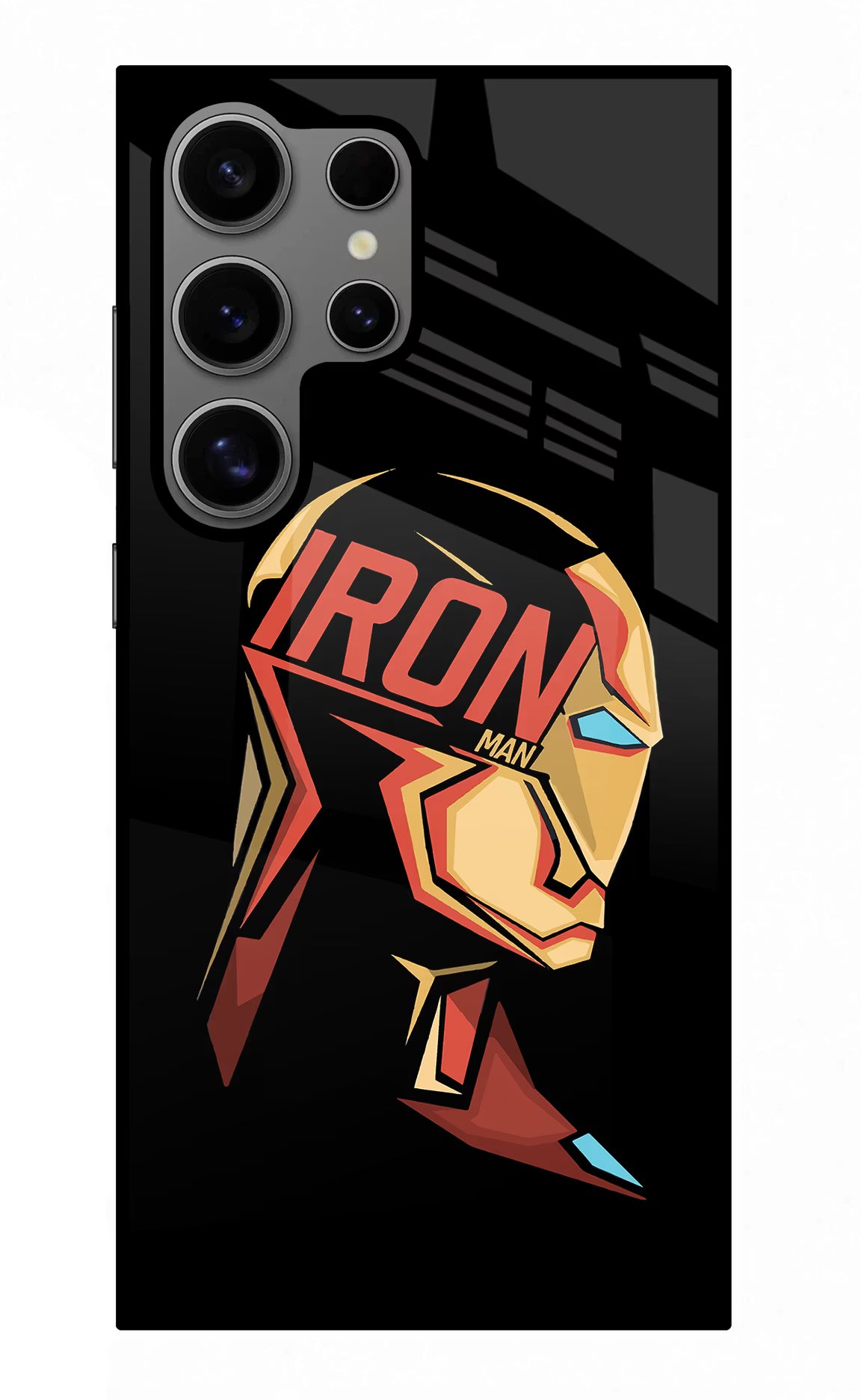 IronMan Samsung S24 Ultra Glass Case Back Cover by Casekaro
