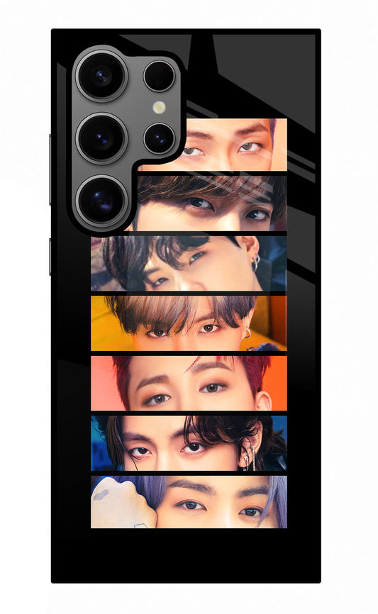 BTS Eyes Samsung S24 Ultra Glass Case