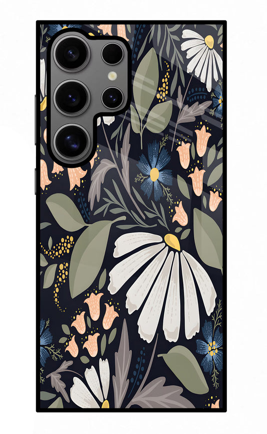 Flowers Art Samsung S24 Ultra Glass Case
