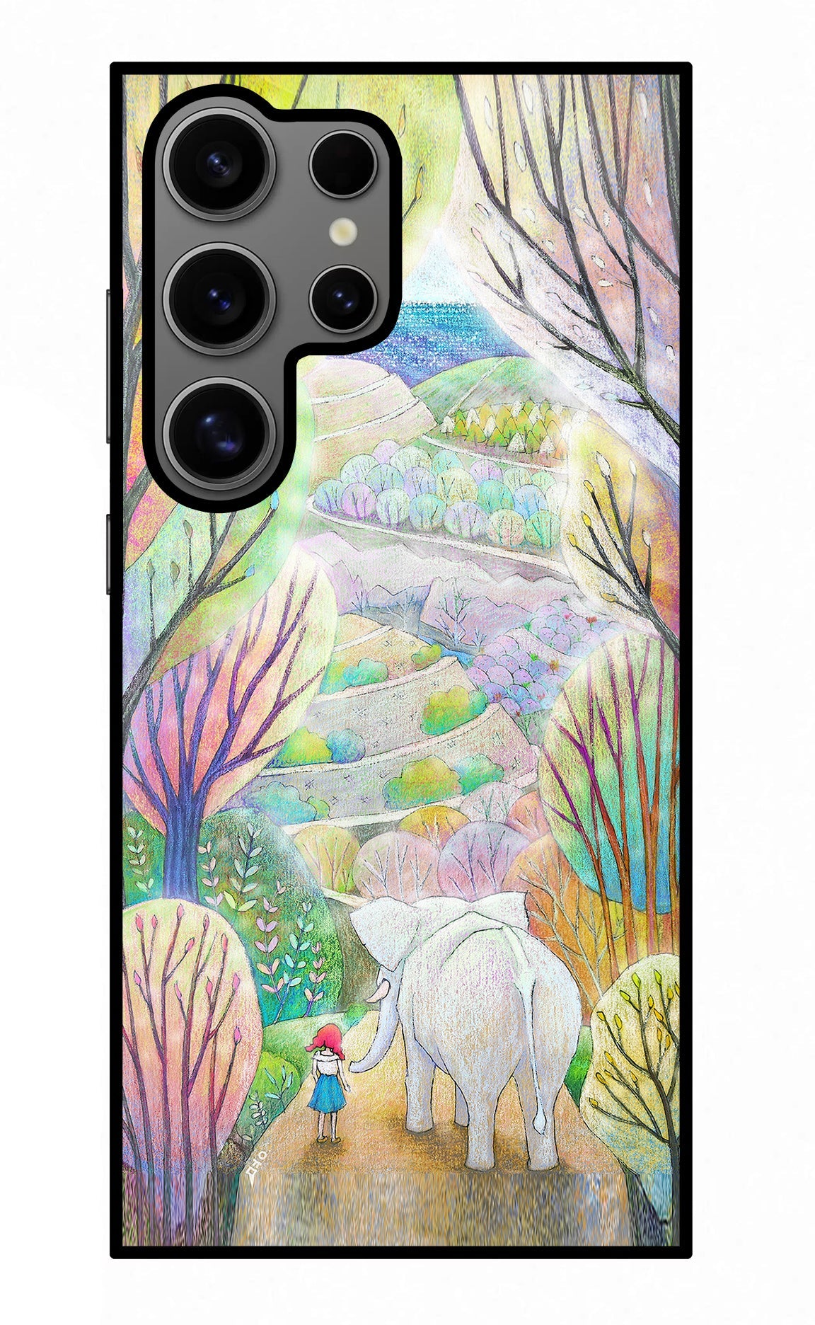 Nature Painting Samsung S24 Ultra Glass Case
