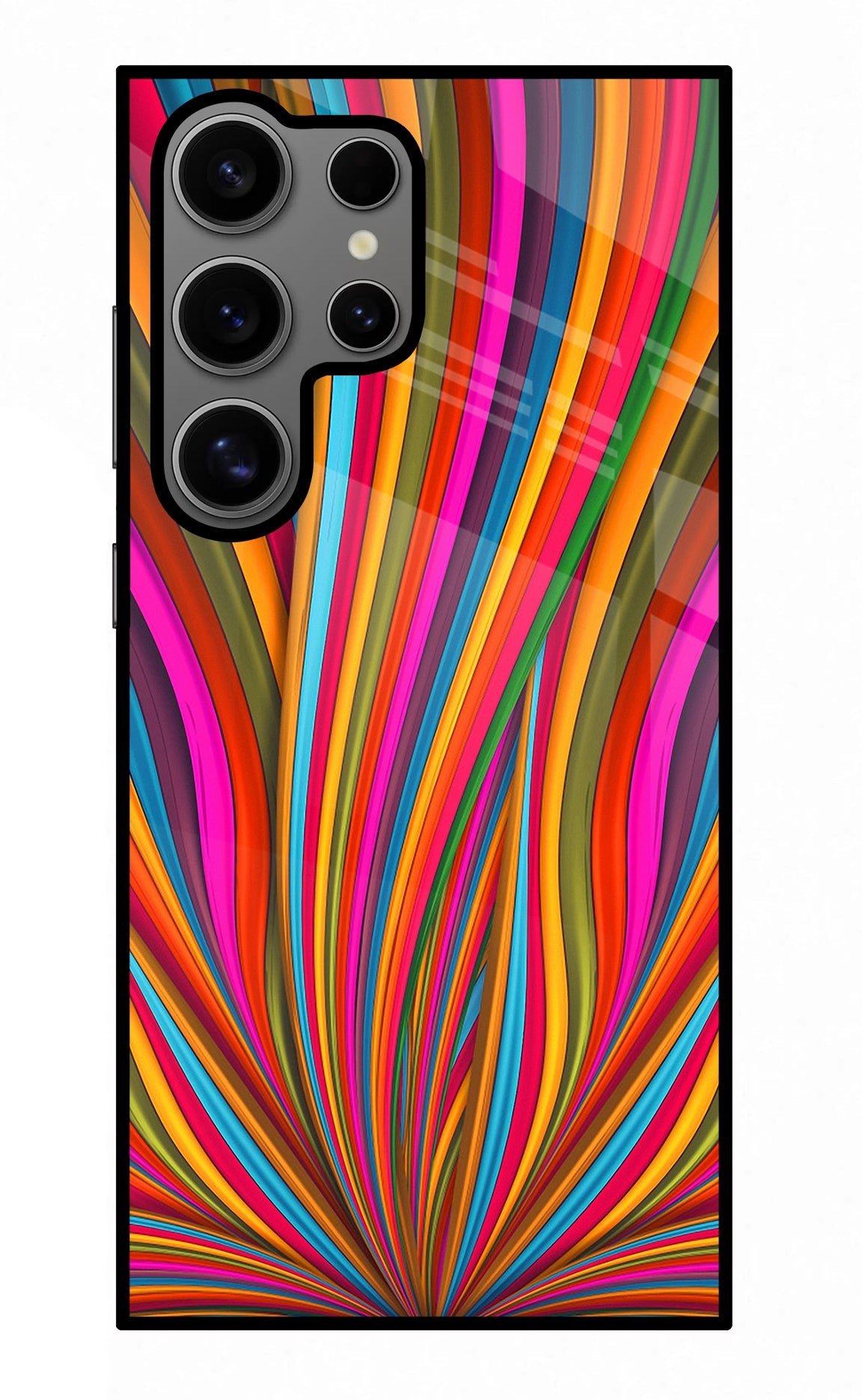 Trippy Wavy Samsung S24 Ultra Back Cover