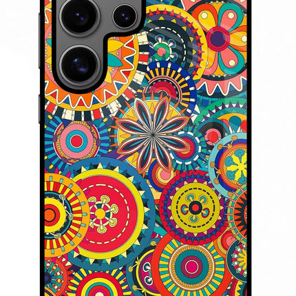 Gol Gol Art Samsung S24 Ultra Glass Case Back Cover by Casekaro