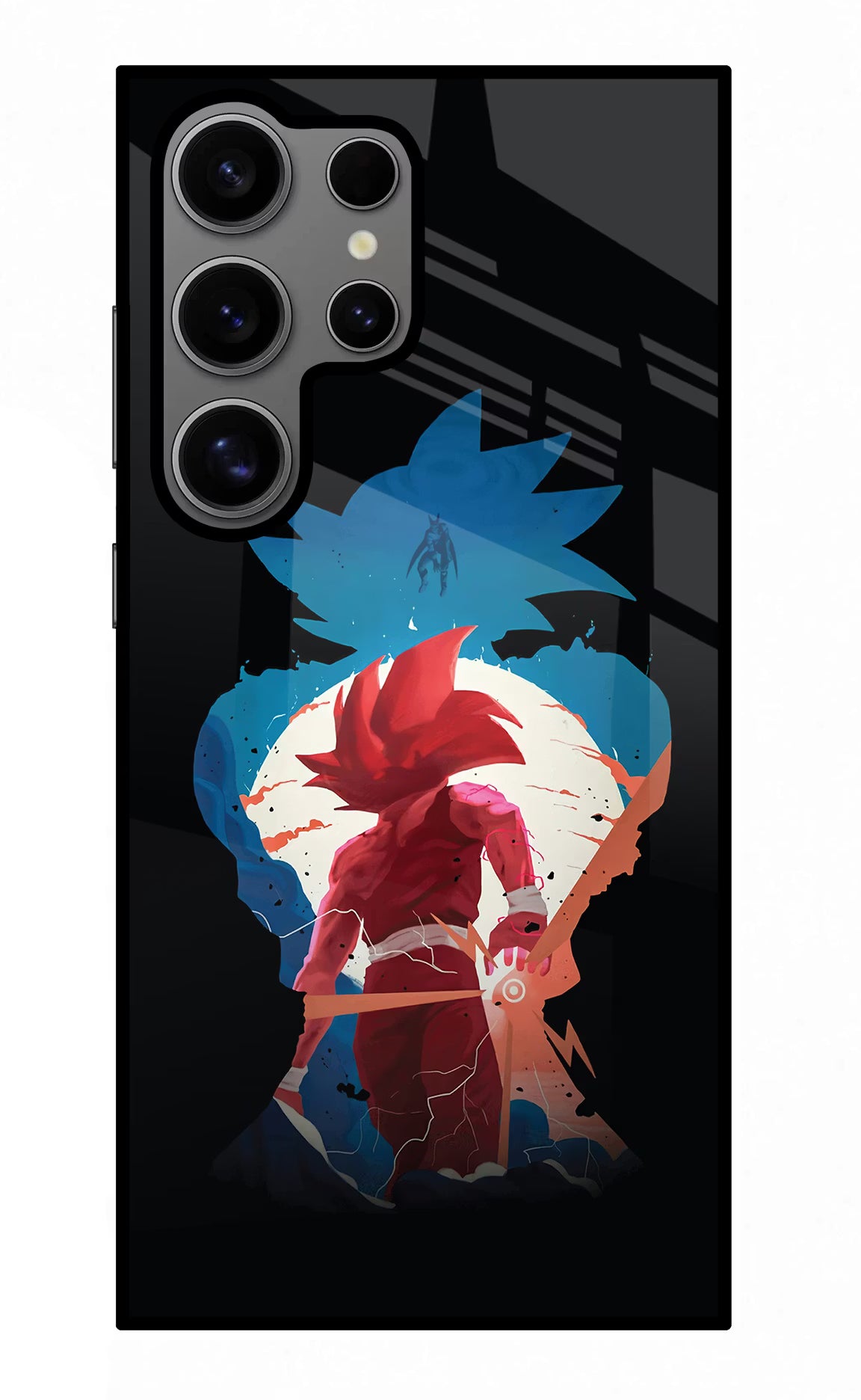 Goku Samsung S24 Ultra Glass Case Back Cover by Casekaro