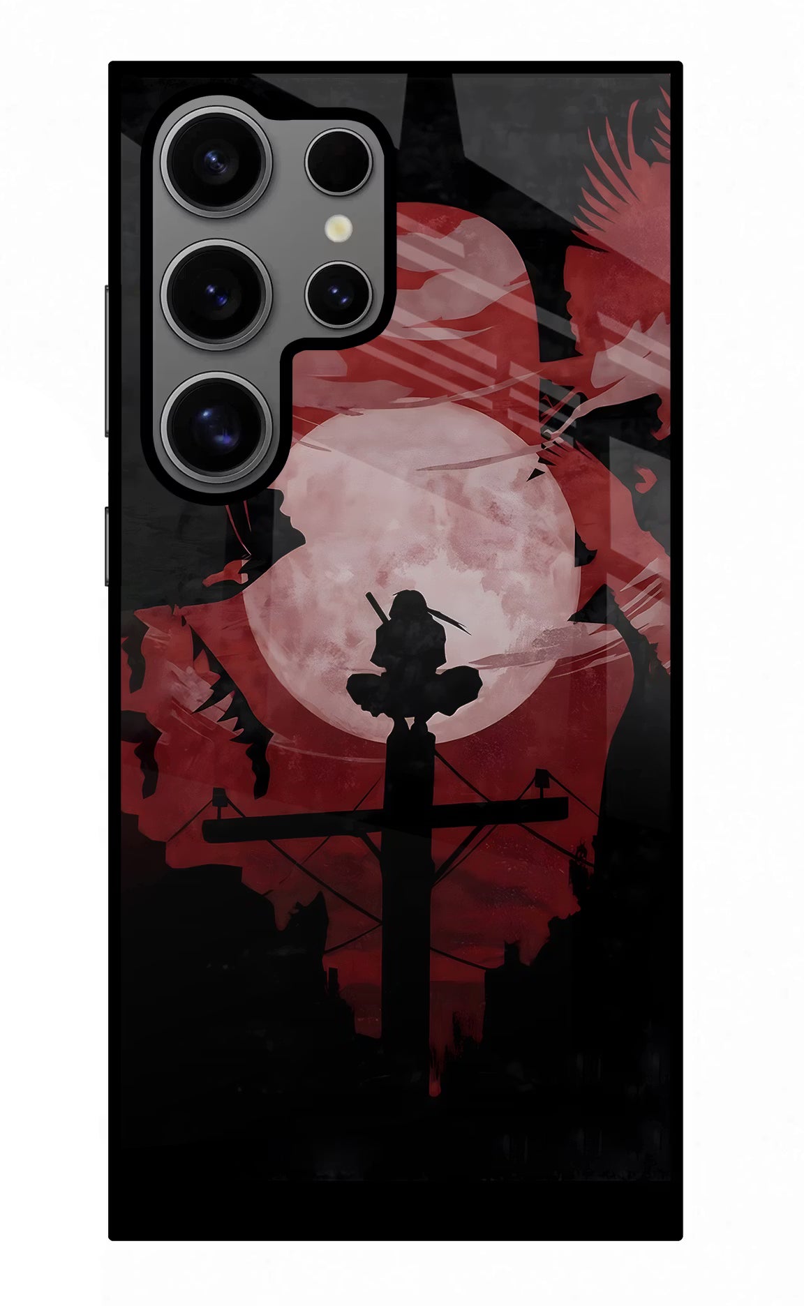 Naruto Anime Samsung S24 Ultra Glass Case Back Cover by Casekaro