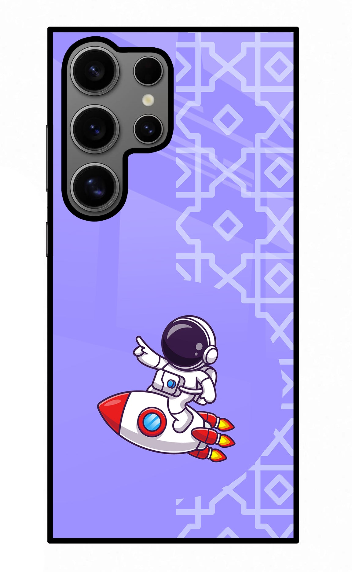 Cute Astronaut Samsung S24 Ultra Back Cover