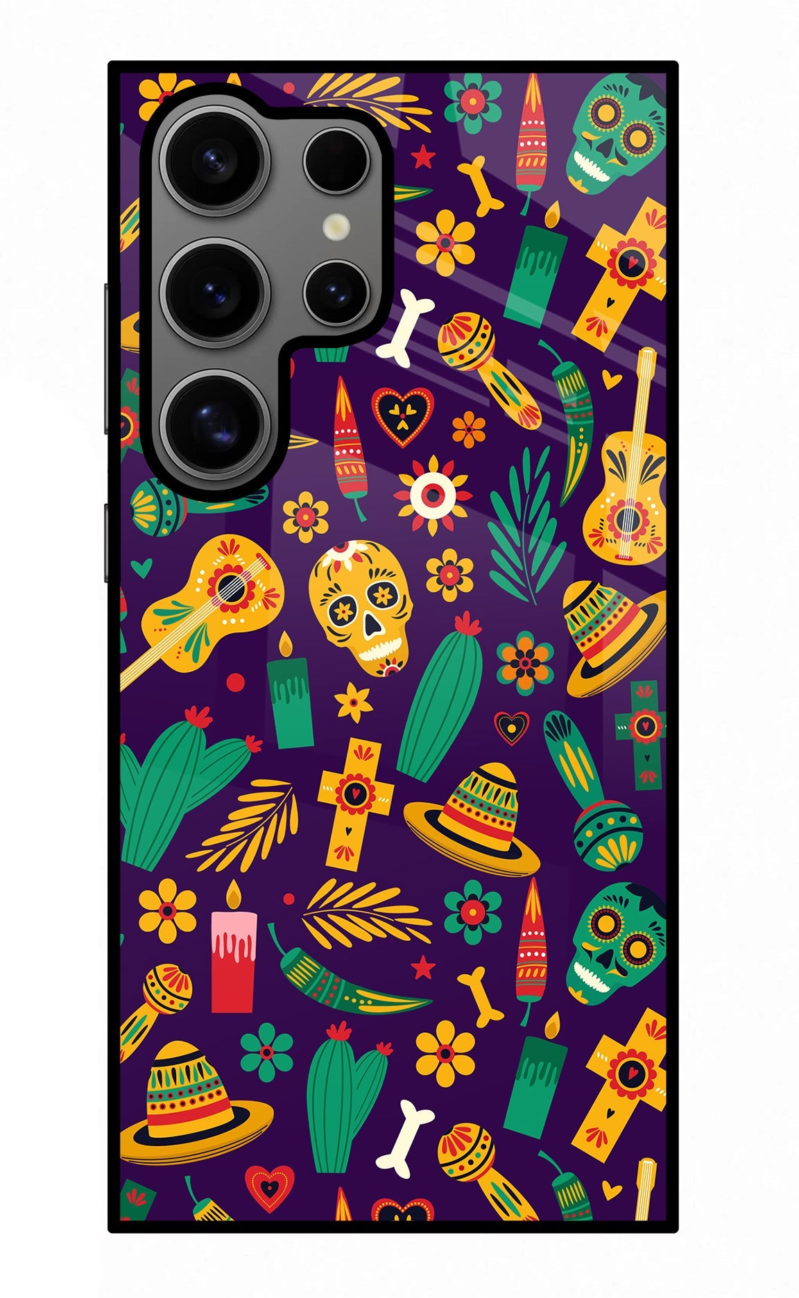 Mexican Artwork Samsung S24 Ultra Back Cover