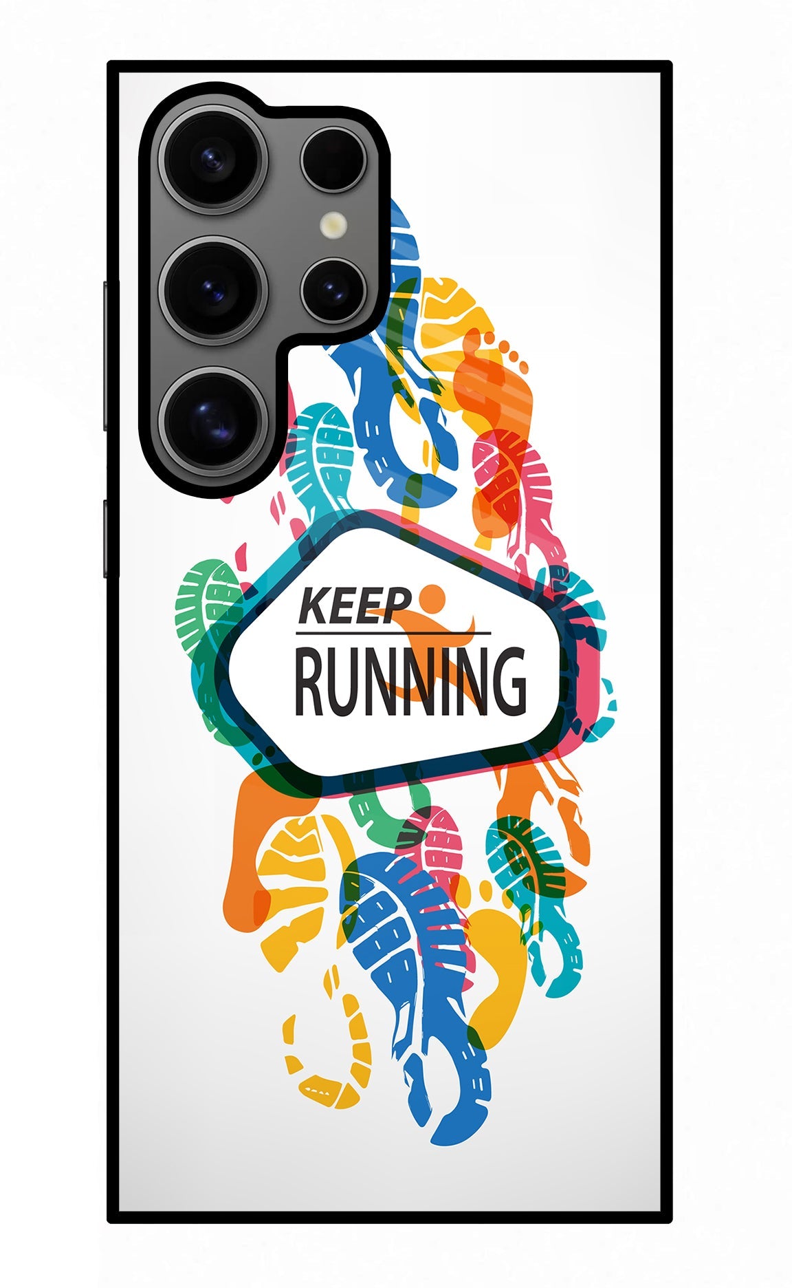 Keep Running Samsung S24 Ultra Back Cover