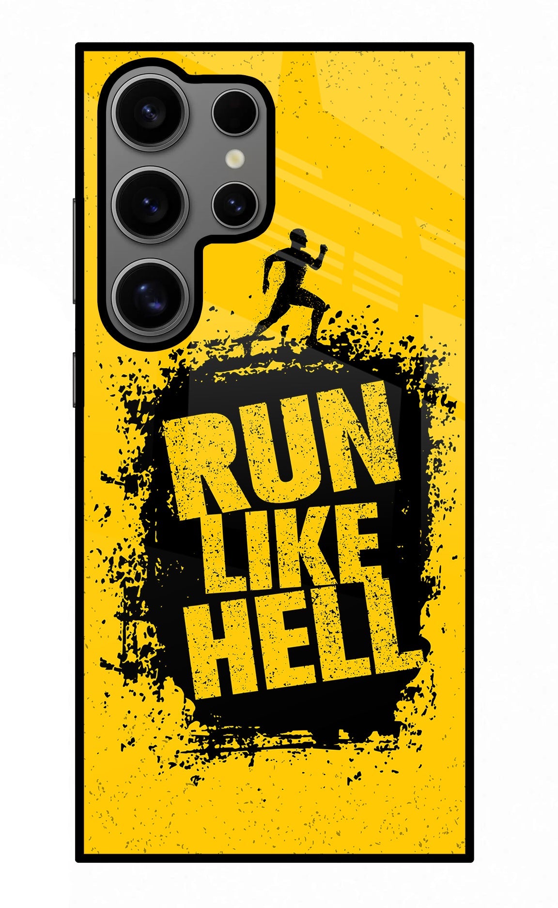 Run Like Hell Samsung S24 Ultra Back Cover