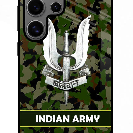 Balidan Indian Logo Samsung S24 Ultra Glass Case Back Cover by Casekaro