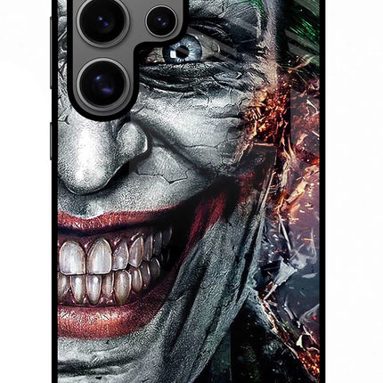 Joker Cam Samsung S24 Ultra Glass Case Back Cover by Casekaro