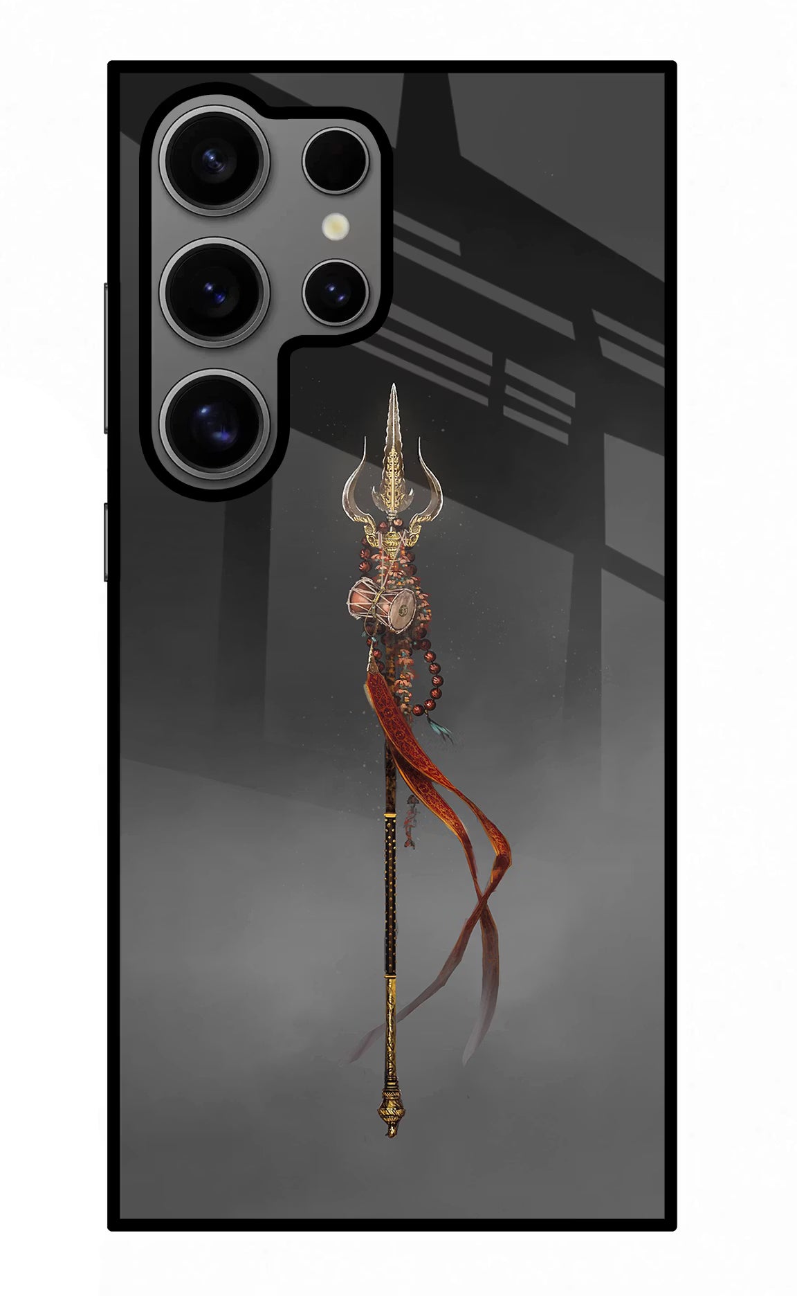 Shiv Trishul Samsung S24 Ultra Glass Case Back Cover by Casekaro