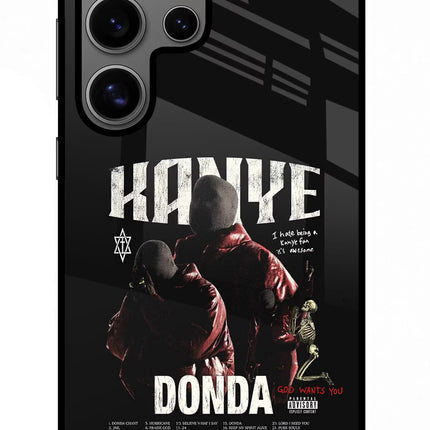 Donda Kanye West Samsung S24 Ultra Glass Case Back Cover by Casekaro