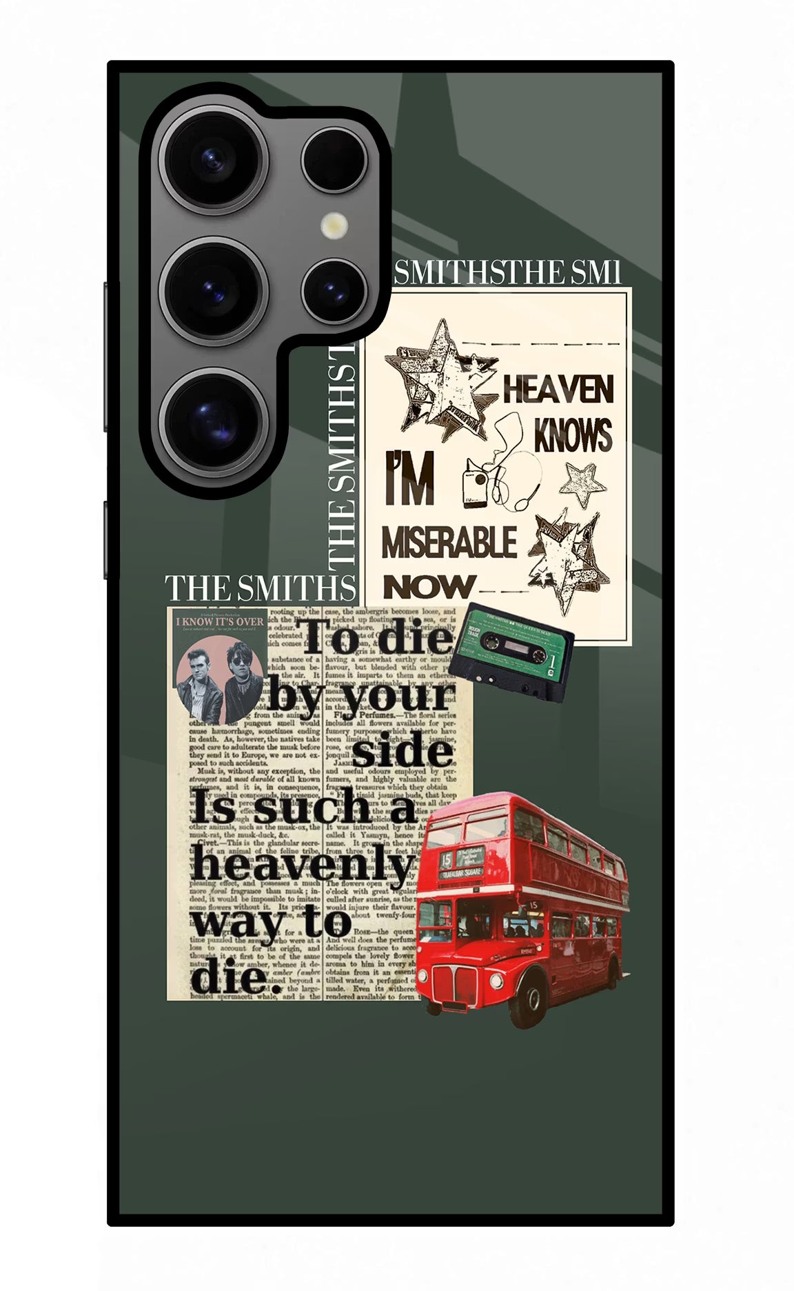 The Smiths Samsung S24 Ultra Glass Case Back Cover by Casekaro