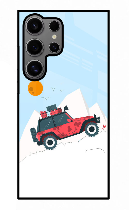 Mountain Trail Beast Samsung S24 Ultra Glass Case