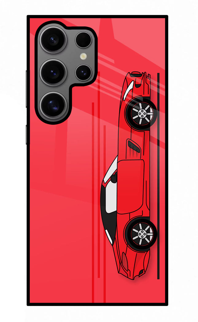 Red Velocity Samsung S24 Ultra Glass Case