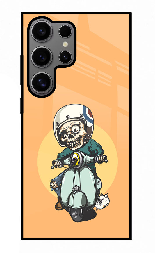 Undead Biker Samsung S24 Ultra Glass Case