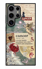 Cancer Zodiac Samsung S24 Ultra Glass Case